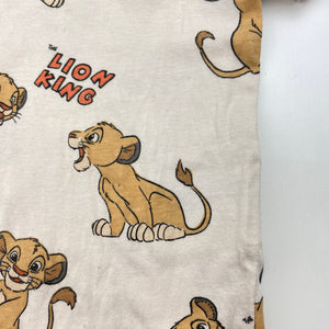 Unisex H&M, Disney Lion King Simba cotton tee / top, FUC, size 1,  
