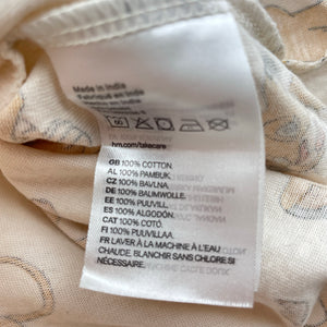 Unisex H&M, Disney Lion King Simba cotton tee / top, FUC, size 1,  
