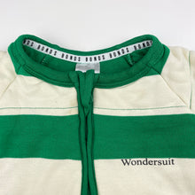 Load image into Gallery viewer, Unisex Bonds, wadded winter zip wondersuit / romper, small catched &amp; mark neck, FUC, size 0,  