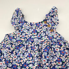 Load image into Gallery viewer, Girls Jack &amp; Milly, floral organic cotton blend romper, FUC, size 0,  