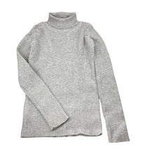Load image into Gallery viewer, Girls Target, grey marle ribbed skivvy / roll neck top, FUC, size 6,  
