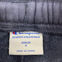 Load image into Gallery viewer, Unisex Champion, Authentic fleece lined track pants, Inside leg: 42cm, GUC, size 4,  