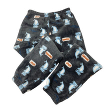 Load image into Gallery viewer, Boys KID, soft fleece pyjama pants, sharks, GUC, size 7,  