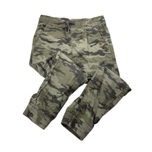 Load image into Gallery viewer, Boys Anko, lightweight khaki camo print pants, elasticated, Inside leg: 41cm, FUC, size 4,  