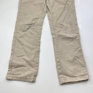 Boys Brilliant Basics, cotton casual pants, elasticated, Inside leg: 46cm, FUC, size 4,  