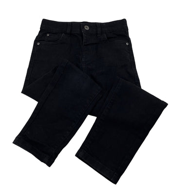 Boys Anko, black stretch denim jeans, adjustable, Inside leg: 45.5cm, EUC, size 6,  
