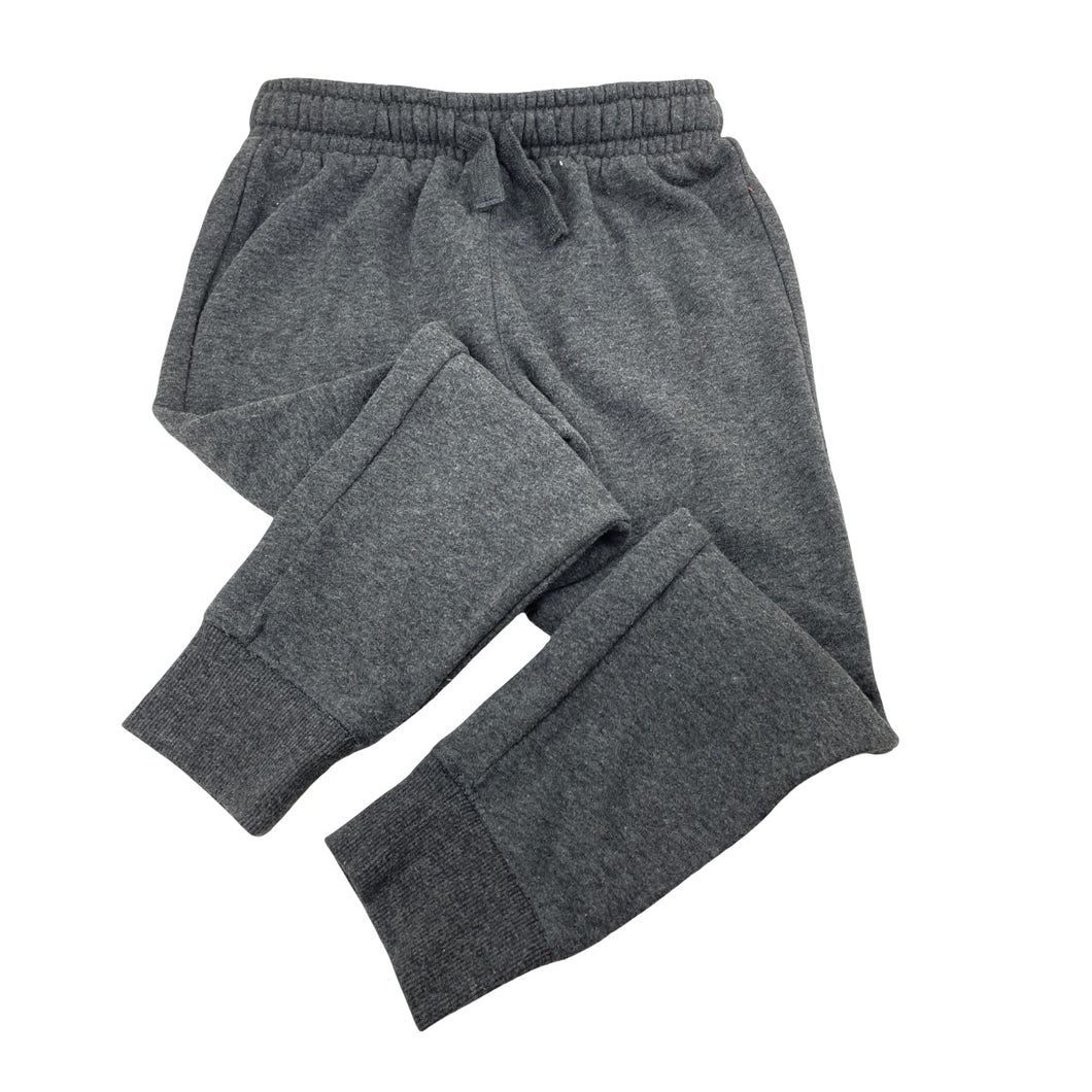Unisex Anko, grey fleece lined track pants, Inside leg: 42.5cm, GUC, size 5,  