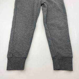 Unisex Anko, grey fleece lined track pants, Inside leg: 42.5cm, GUC, size 5,  
