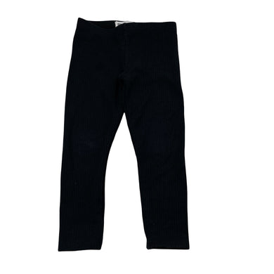 Girls Cotton On, soft feel ribbed leggings, Inside leg: 36cm, GUC, size 3,  