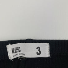 Load image into Gallery viewer, Girls Cotton On, soft feel ribbed leggings, Inside leg: 36cm, GUC, size 3,  