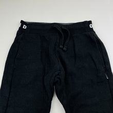 Load image into Gallery viewer, Unisex Bonds, black fleece lined track pants, elasticated, FUC, size 4,  
