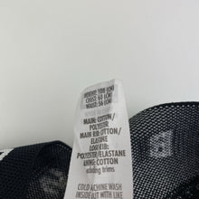 Load image into Gallery viewer, Unisex Bonds, black fleece lined track pants, elasticated, FUC, size 4,  