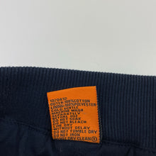 Load image into Gallery viewer, Boys Tilt, lined navy cotton pants, elasticated, Inside leg: 41.5cm, EUC, size 4,  