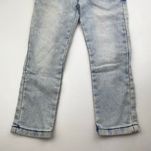 Load image into Gallery viewer, Boys Breakers, stretch knit denim pants, elasticated, Inside leg: 38cm, GUC, size 3,  