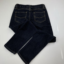 Load image into Gallery viewer, Girls HASHTAG, black stretch denim jeans, adjustable, Inside leg: 58cm, GUC, size 8,  