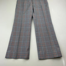Load image into Gallery viewer, Boys vintage, checked pants &amp; waistcoat, Inside leg: 45cm, W: 28.5cm across, armpit to armpit: 31.5cm, EUC, size 5-6,  