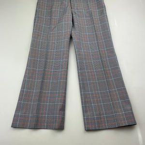 Boys vintage, checked pants & waistcoat, Inside leg: 45cm, W: 28.5cm across, armpit to armpit: 31.5cm, EUC, size 5-6,  