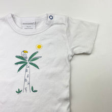 Load image into Gallery viewer, Unisex Marquise, white cotton tee / top, GUC, size 0,  