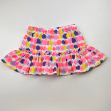 Load image into Gallery viewer, Girls All 4 Me, colourful cotton skirt, elasticated, EUC, size 2,  