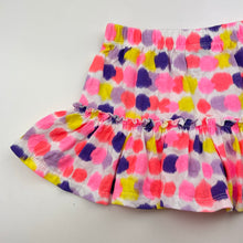 Load image into Gallery viewer, Girls All 4 Me, colourful cotton skirt, elasticated, EUC, size 2,  