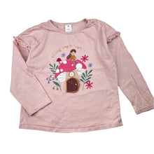 Load image into Gallery viewer, Girls Target, cotton long sleeve tee / top, fairy, FUC, size 4,  