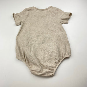 Unisex Target, organic cotton blend Christmas romper, EUC, size 1,  