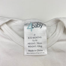 Load image into Gallery viewer, Unisex 4 Baby, cotton Christmas romper, FUC, size 0,  