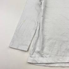 Load image into Gallery viewer, Unisex Anko, white cotton long sleeve tee / top, FUC, size 3,  
