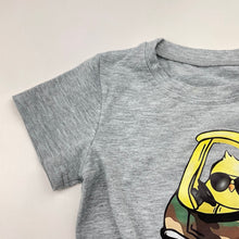 Load image into Gallery viewer, Boys grey, lightweight tee / top, GUC, size 1-2,  