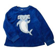 Load image into Gallery viewer, Boys KID, fleece pyjama top, shark, FUC, size 7,  