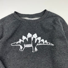Load image into Gallery viewer, Boys Anko, fleece lined sweater / jumper, dinosaur, GUC, size 7,  
