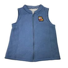 Load image into Gallery viewer, Unisex blue, fleece vest, dog, FUC, size 8,  