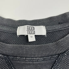 Load image into Gallery viewer, Boys Seed, grey cotton long sleeve top, GUC, size 10,  