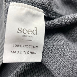 Boys Seed, grey cotton long sleeve top, GUC, size 10,  