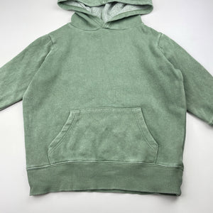 Boys Cotton On, green fleece lined hoodie sweater, FUC, size 2,  