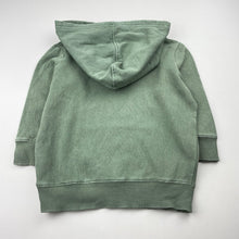 Load image into Gallery viewer, Boys Cotton On, green fleece lined hoodie sweater, FUC, size 2,  