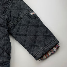 Load image into Gallery viewer, Boys Baby Bear, wadded cotton jacket / coat, no size, L: 42cm, armpit to armpit: 39cm, shoulder to cuff: 34cm, FUC, size 4-5,  