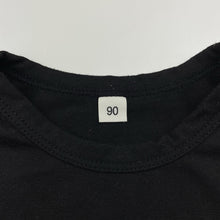 Load image into Gallery viewer, Boys black, lightweight tee / top, EUC, size 2,  