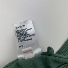 Load image into Gallery viewer, Unisex Anko, green cotton long sleeve tee / top, GUC, size 1,  