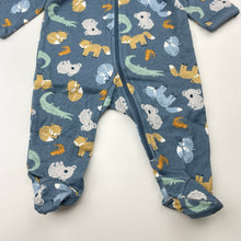 Load image into Gallery viewer, Unisex Anko, cotton zip coverall / romper, EUC, size 0000,  