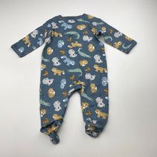 Load image into Gallery viewer, Unisex Anko, cotton zip coverall / romper, EUC, size 0000,  