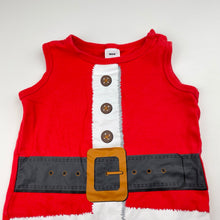 Load image into Gallery viewer, Unisex Big W, organic cotton Christmas romper, EUC, size 1,  