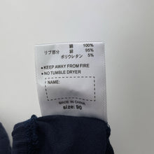 Load image into Gallery viewer, Boys MIKI HOUSE, embroidered navy cotton romper, EUC, size 2,  