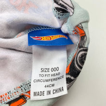 Load image into Gallery viewer, Boys Hot Wheels, cotton hat / beanie, EUC, size 000,  