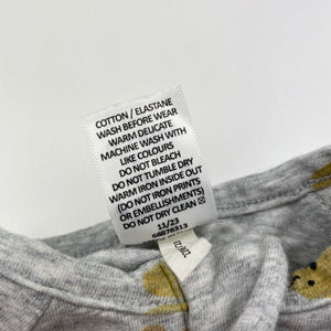 Unisex Target, organic cotton blend zip coverall / romper, GUC, size 000,  