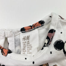 Load image into Gallery viewer, Girls H&amp;M, Mickey &amp; Minnie Mouse cotton long sleeve top, GUC, size 00,  