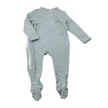 Load image into Gallery viewer, Unisex Bonds, ribbed stretchy zip coverall / romper, EUC, size 00,  