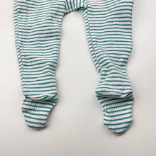 Load image into Gallery viewer, Unisex Bonds, ribbed stretchy zip coverall / romper, EUC, size 00,  