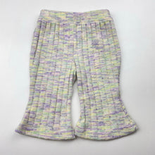 Load image into Gallery viewer, Girls Dymples, ribbed lightweight knit pants / bottoms, EUC, size 000,  