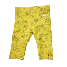 Load image into Gallery viewer, Unisex Disney, stretchy leggings / bottoms, Mickey/Pooh/Dumbo/Simba, EUC, size 000,  